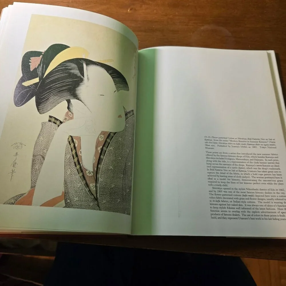 Utamaro: Portraits from the Floating World Tadashi Hardcover GOOD